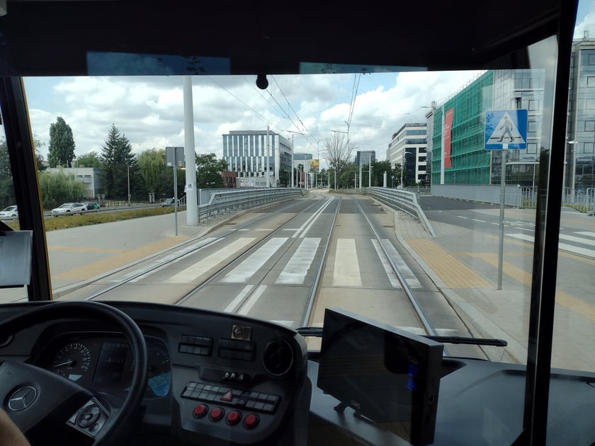 Przejazd autobusem 106 po TAT, 22 lipca 2023
