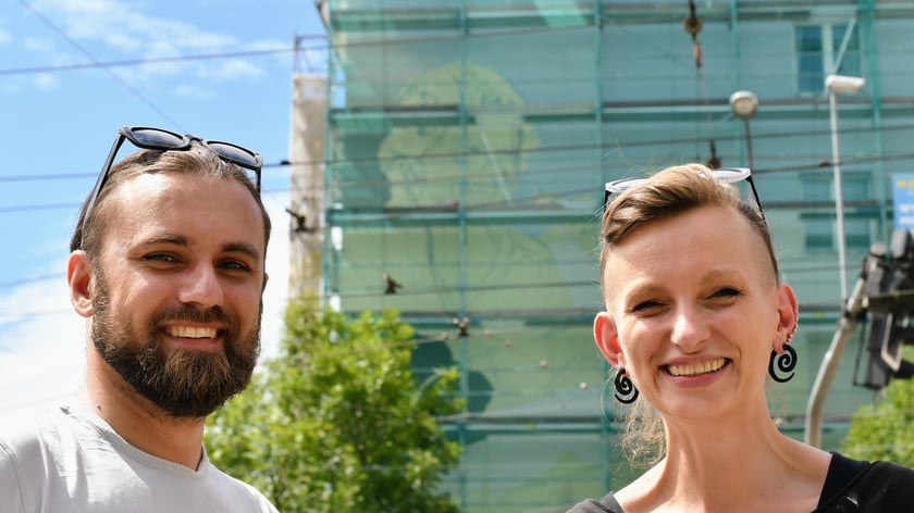 Duet Czary-Mury, czyli Marek Grela i Marta Piróg.