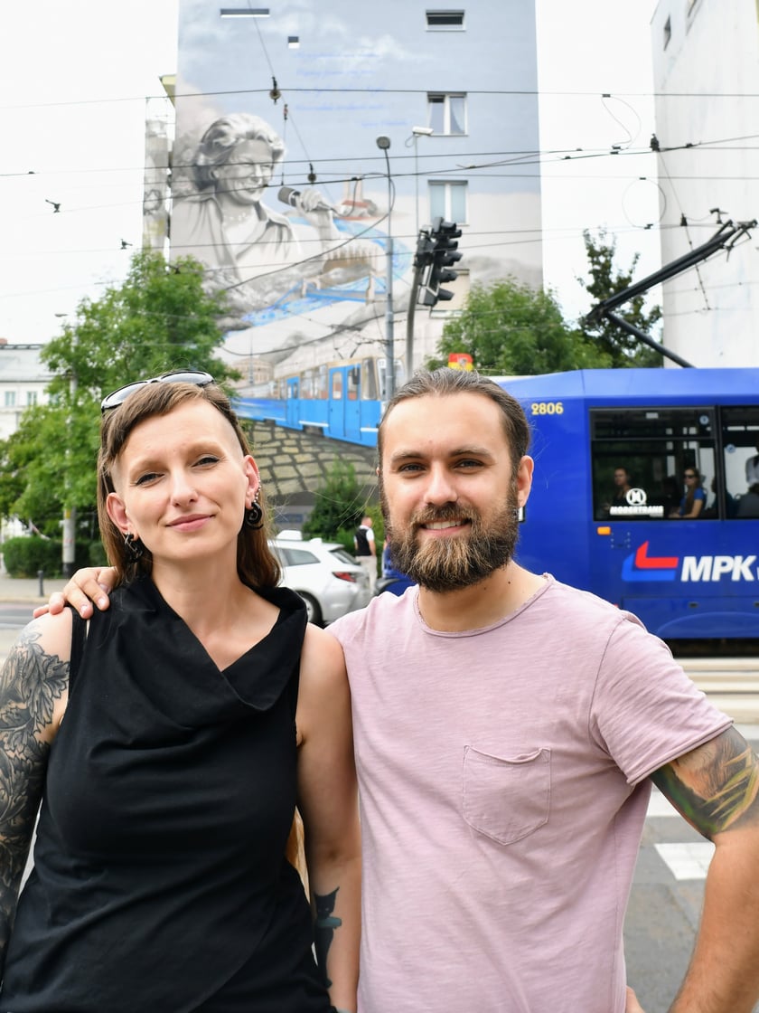 Duet Czary-Mury, czyli Marek Grela i Marta Piróg.