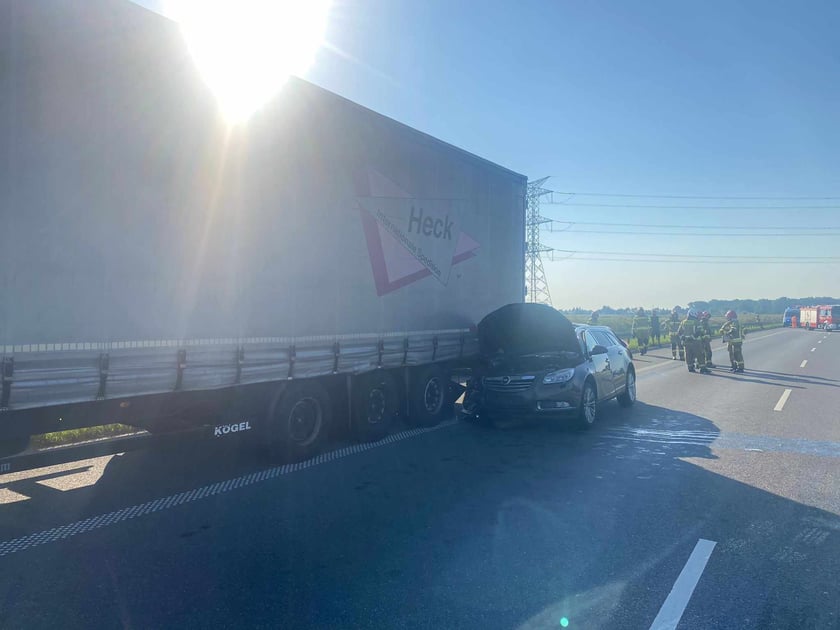 Wypadek na A4 i akcja ratunkowa, 24 sierpnia 2023 r.