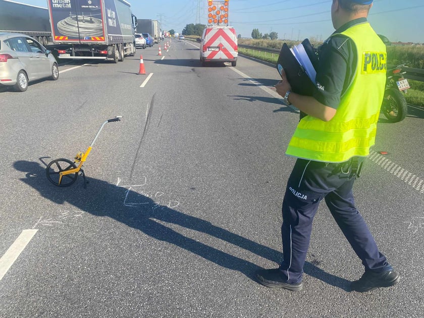 Wypadek na A4 i akcja ratunkowa, 24 sierpnia 2023 r.