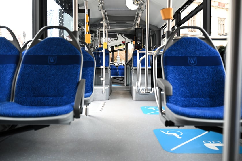 Prezentacja pierwszego elektrycznego autobusu zakupionego przez MPK Wrocław.