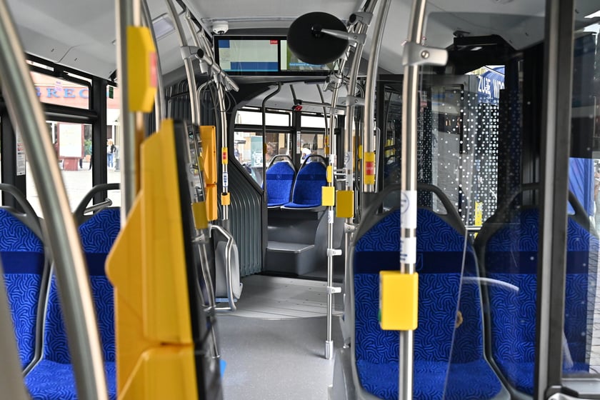 Prezentacja pierwszego elektrycznego autobusu zakupionego przez MPK Wrocław.