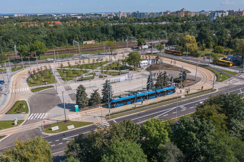 Nowa pętla na Nowym Dworze.