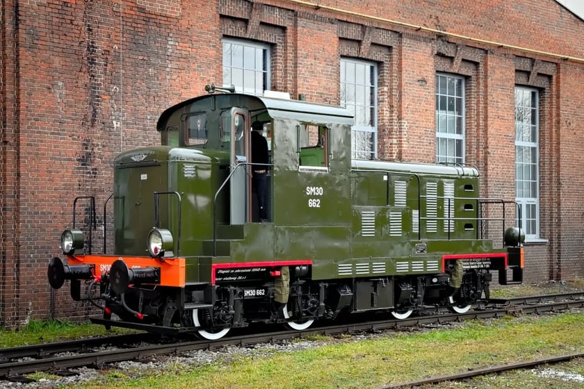 Pociąg retro we Wrocławiu