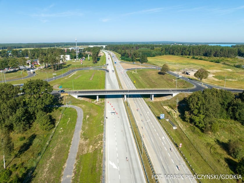 Budowa trasy A18, postępy prac, wrzesien 2023