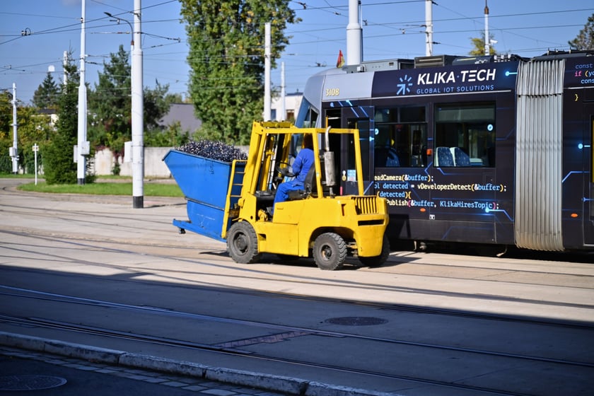 Zajezdnia Tramwajowa Borek przy ul. Powstańców Śląskich.