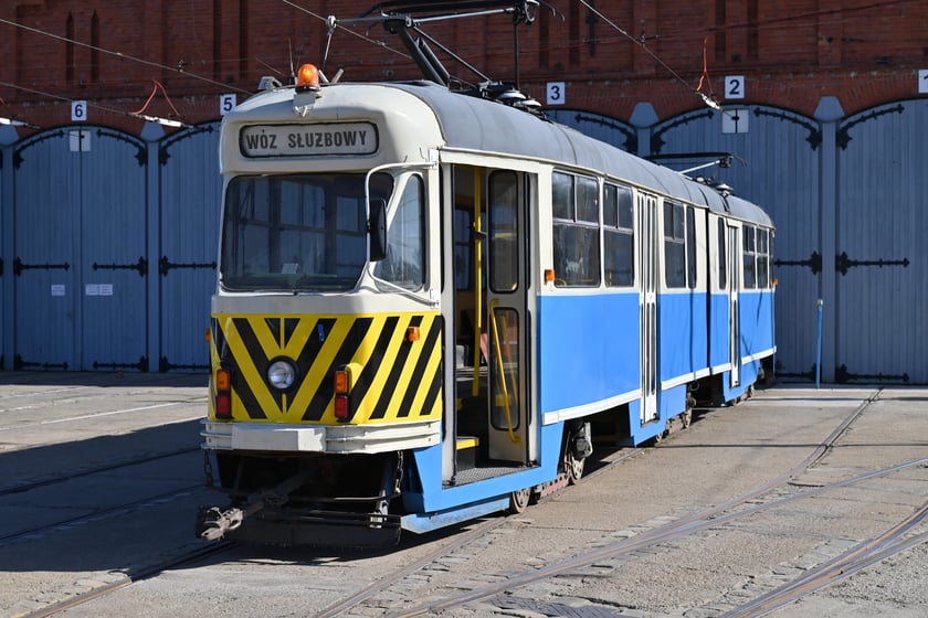 Zajezdnia Tramwajowa Borek przy ul. Powstańców Śląskich.