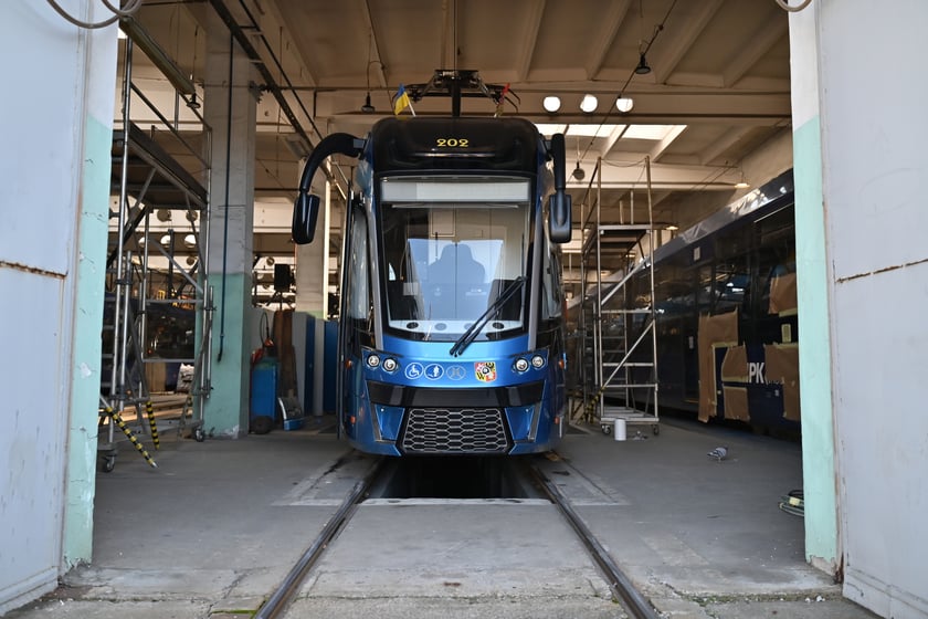 Zajezdnia Tramwajowa Borek przy ul. Powstańców Śląskich.