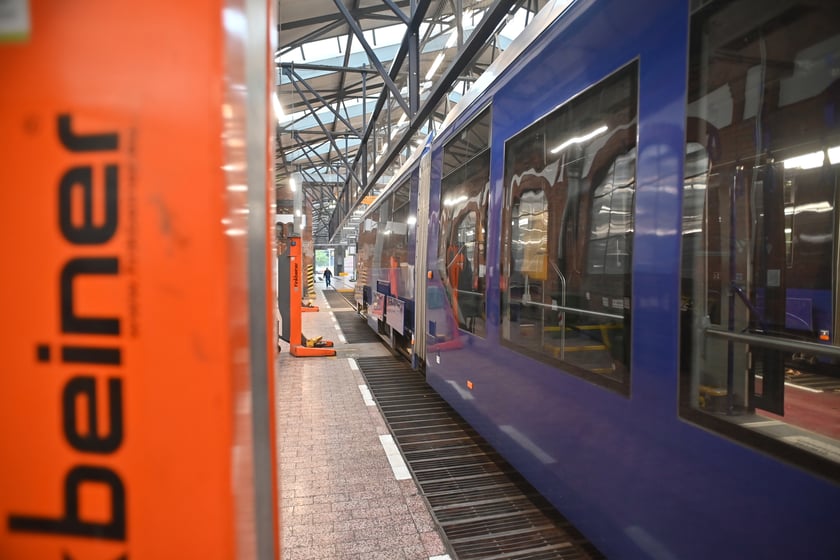 Zajezdnia Tramwajowa Gaj przy skrzyżowaniu ulic Ślężnej i Kamiennej.
