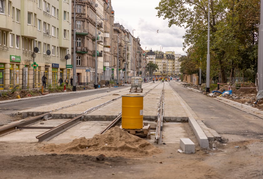 Remont ulicy Pomorskiej i zachodniej części placu Staszica.
