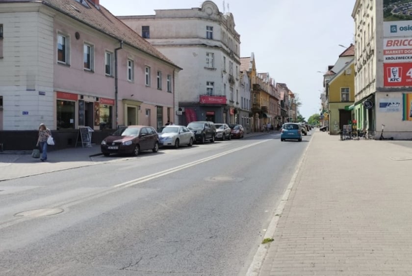 Ul. Średzka obecnie.