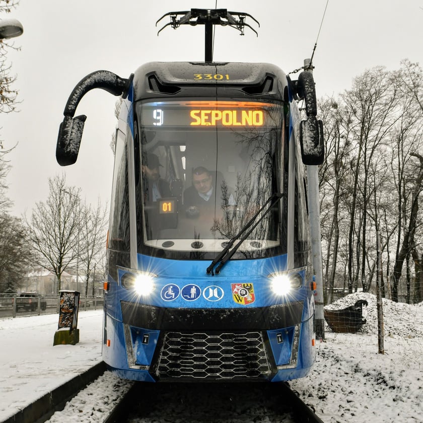 Moderus Gamma na pętli Park Południowy.