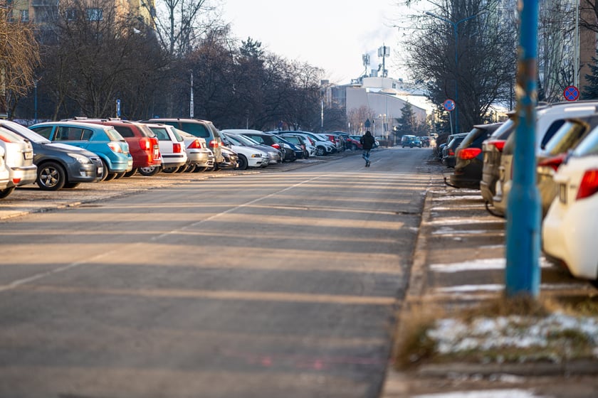 Ulica Zemska na Nowym Dworze po remoncie