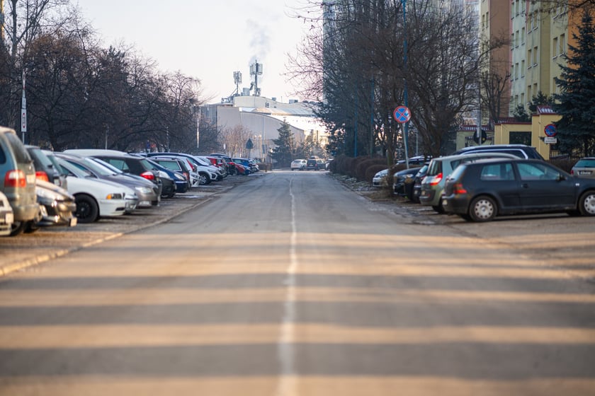 Ulica Zemska na Nowym Dworze po remoncie