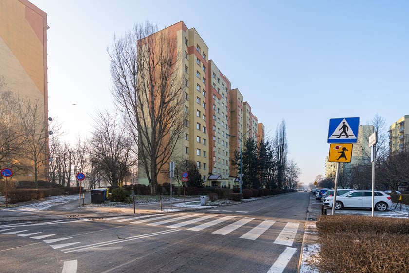 Ulica Zemska na Nowym Dworze po remoncie