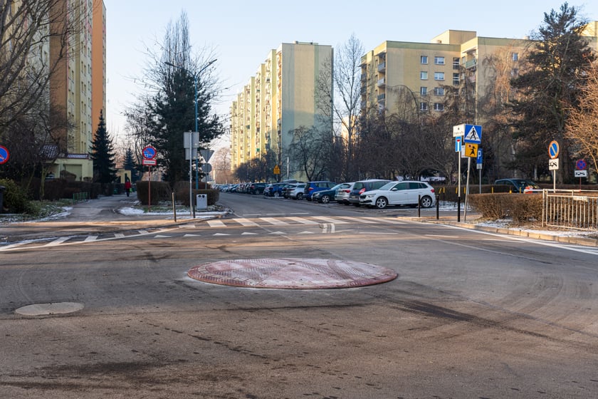 Ulica Zemska na Nowym Dworze po remoncie