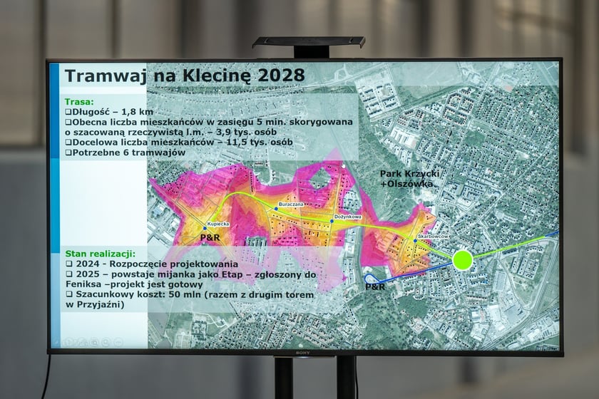 Konferencja prezydenta Jacka Sutryka, MPK oraz Biura Zr&oacute;wnoważonej Mobilności UMW w zajezdni Gaj.