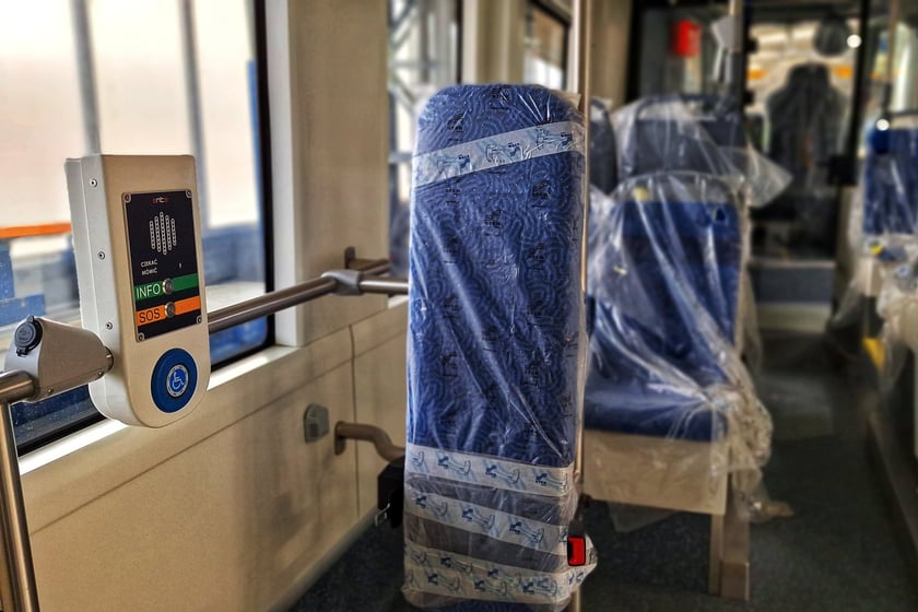 Pesa dla Wrocławia powstająca w bydgoskiej fabryce.