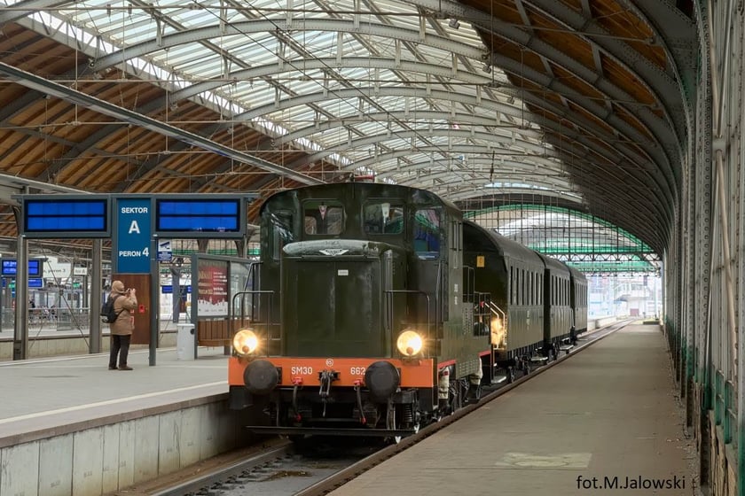 Przejazd pociągiem retro po Wrocławiu już 10 marca