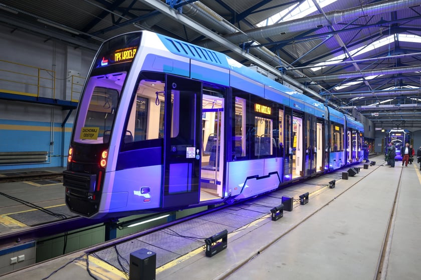 Prezentacja nowego tramwaju Pesa Twist 146N