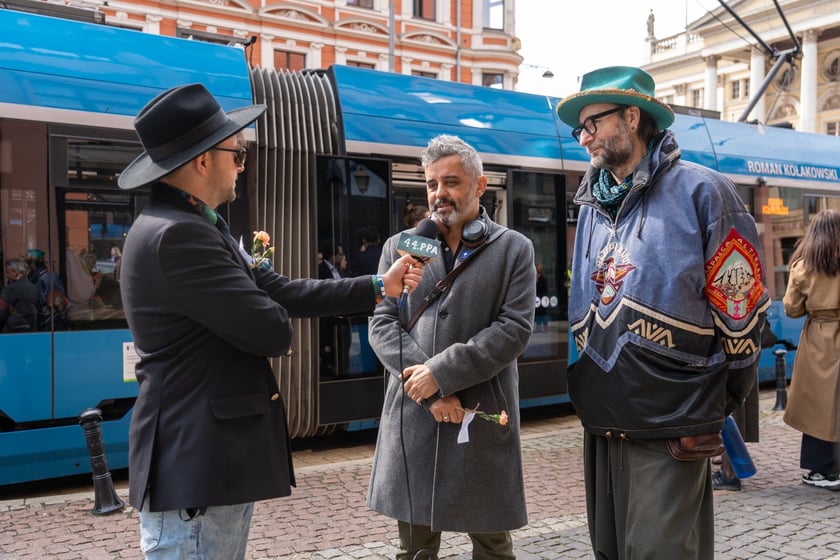 Uroczyste nadanie imienia Romana Kołakowskiego tramwajowi MPK Wrocław, 23 marca 2024