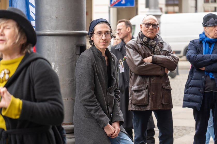 Uroczyste nadanie imienia Romana Kołakowskiego tramwajowi MPK Wrocław, 23 marca 2024