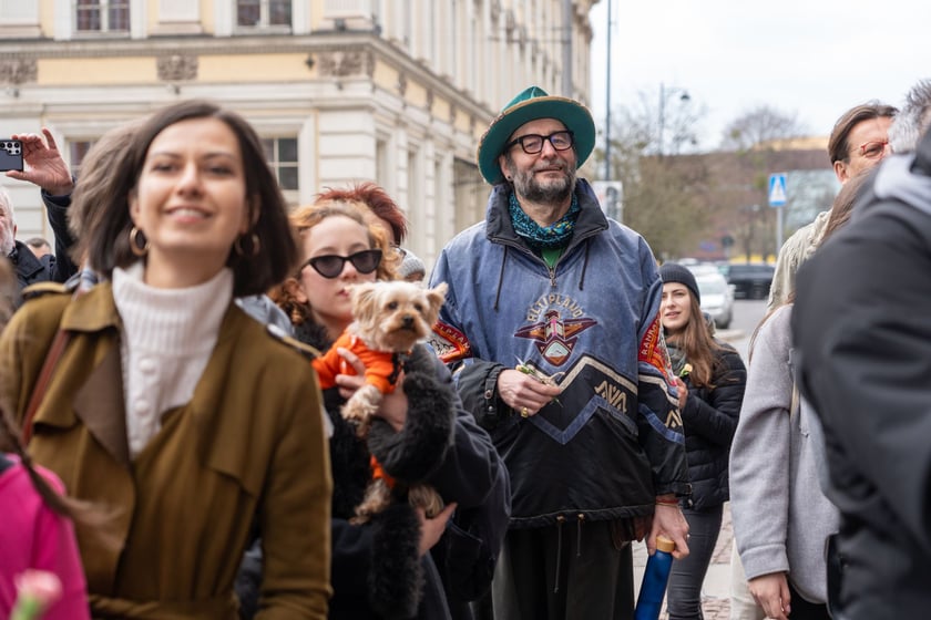 Uroczyste nadanie imienia Romana Kołakowskiego tramwajowi MPK Wrocław, 23 marca 2024