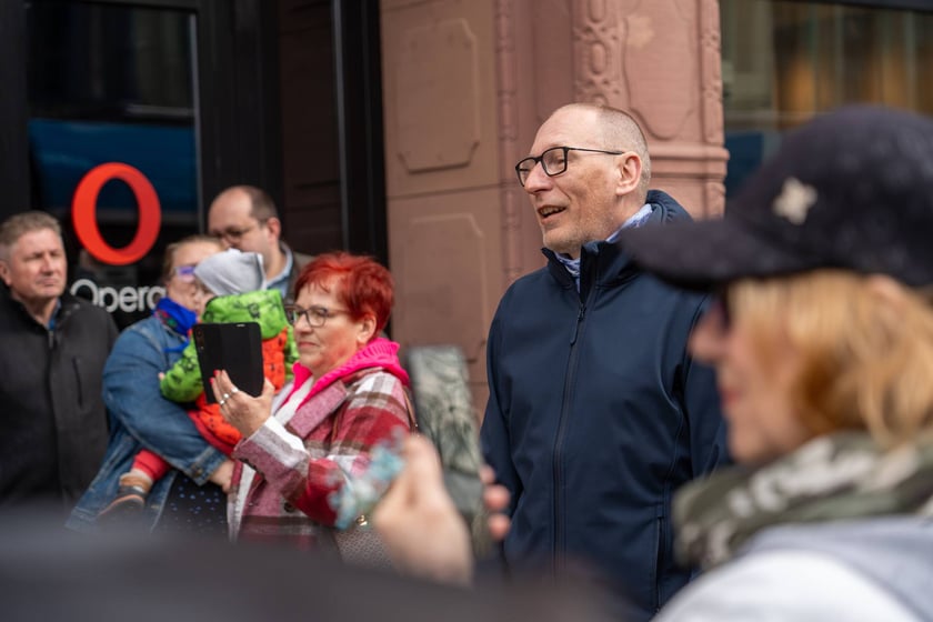 Uroczyste nadanie imienia Romana Kołakowskiego tramwajowi MPK Wrocław, 23 marca 2024