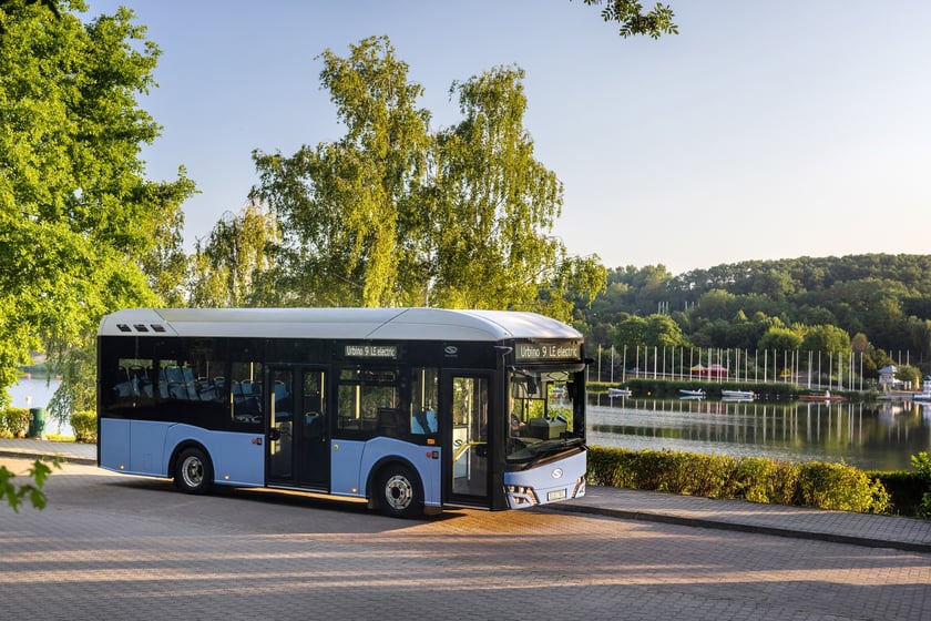 Tak prezentuje się Solaris Urbino 9 LE electric.