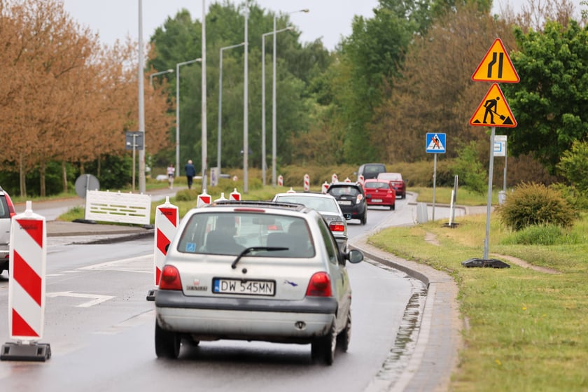 Remont jeden z ważniejszych ulic na Maślicach  - Królewieckiej