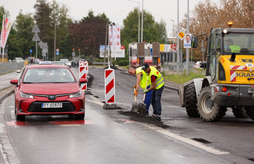 Remont jeden z ważniejszych ulic na Maślicach  - Królewieckiej