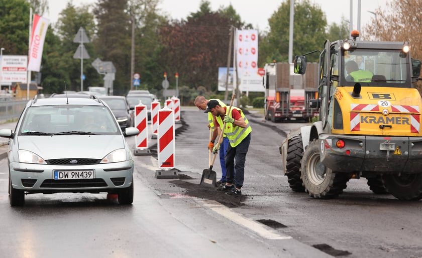 Remont jeden z ważniejszych ulic na Maślicach  - Królewieckiej