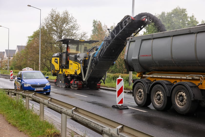 Remont jeden z ważniejszych ulic na Maślicach  - Królewieckiej