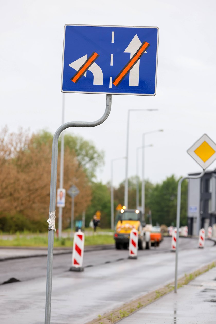 Remont jeden z ważniejszych ulic na Maślicach  - Królewieckiej