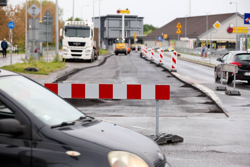 Remont jeden z ważniejszych ulic na Maślicach  - Królewieckiej