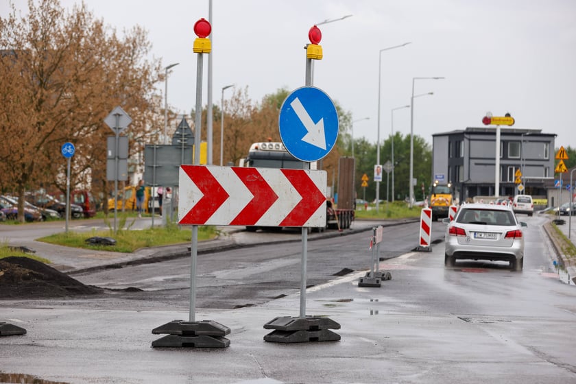 Remont jeden z ważniejszych ulic na Maślicach  - Królewieckiej