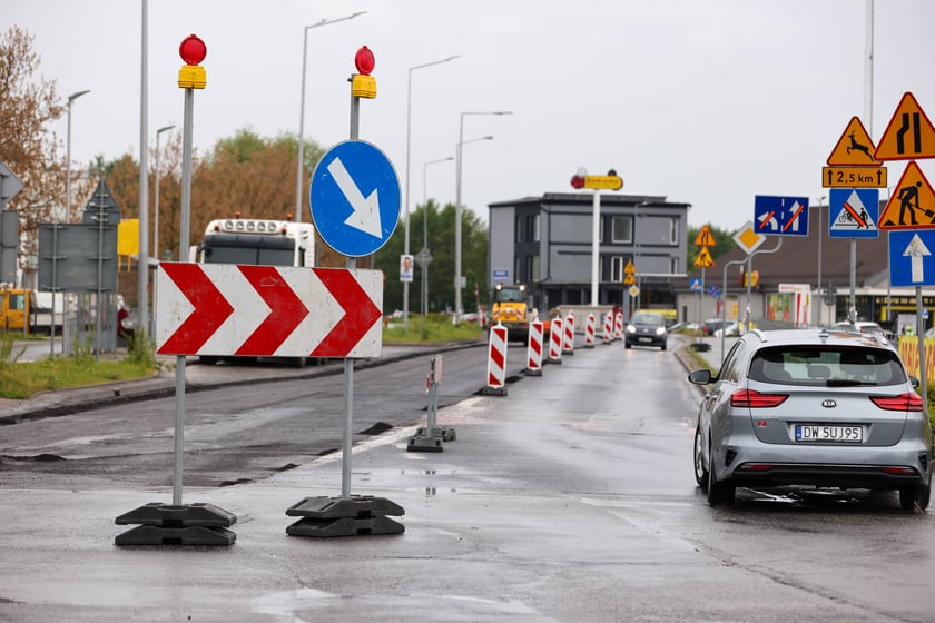 Remont jeden z ważniejszych ulic na Maślicach  - Królewieckiej