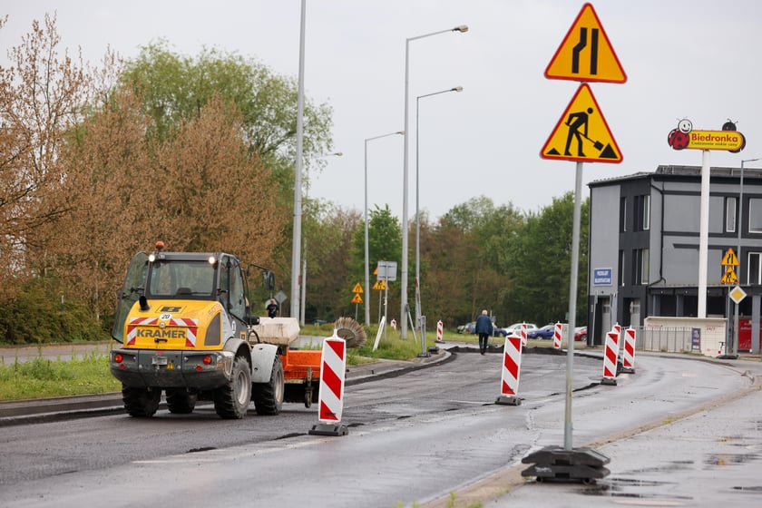 Remont jeden z ważniejszych ulic na Maślicach  - Królewieckiej