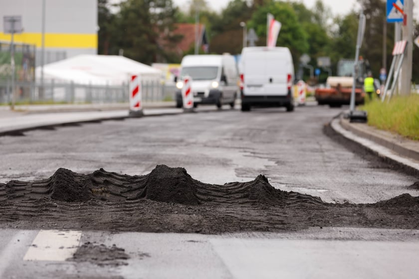 Remont jeden z ważniejszych ulic na Maślicach  - Królewieckiej