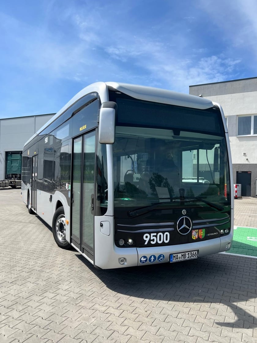 Testowy Mercedes eCitaro.