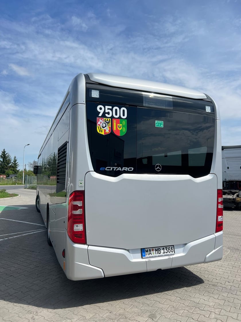 Testowy Mercedes eCitaro.