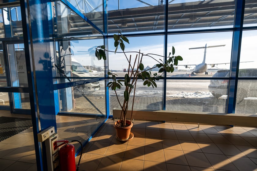 Stary port lotniczy na Strachowicach, rok 2024