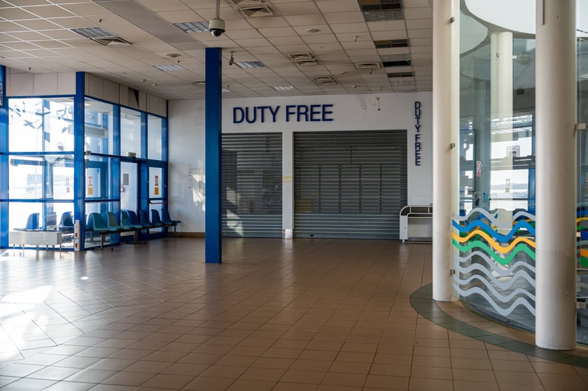 Stary port lotniczy na Strachowicach, rok 2024