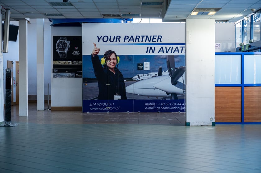 Stary port lotniczy na Strachowicach, rok 2024