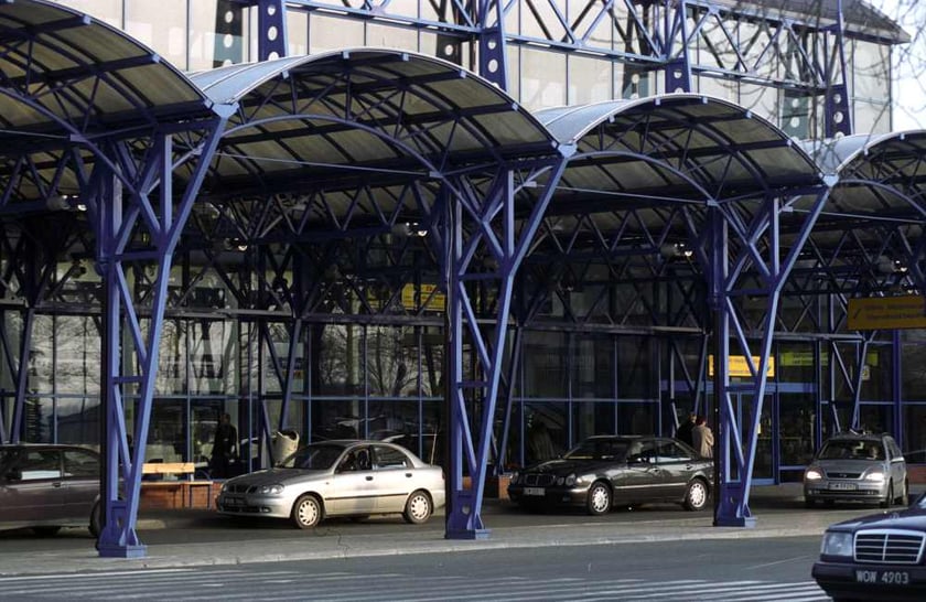 Zdjęcia archiwalne -  terminal wrocławskiego lotniskach