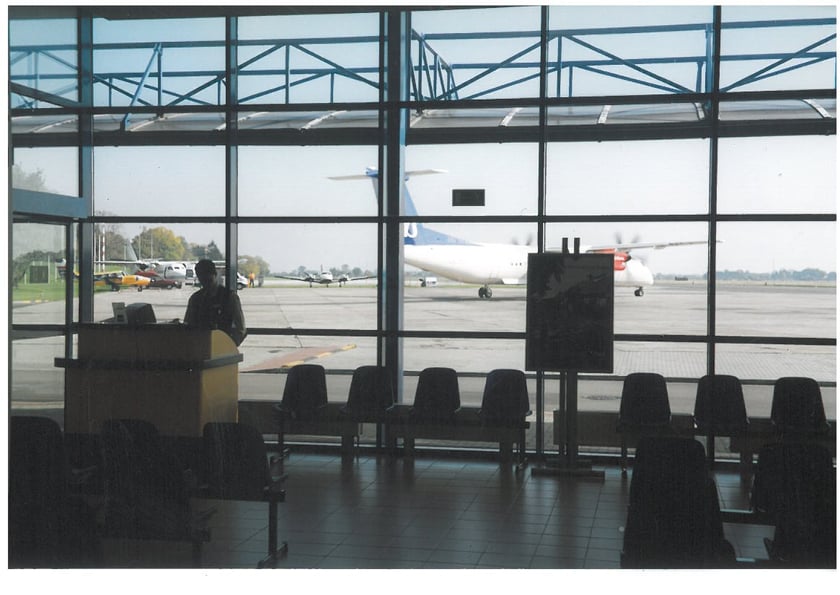 Zdjęcia archiwalne -  terminal wrocławskiego lotniskach