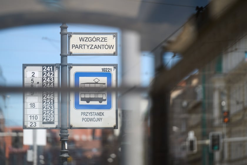 Przystanek Wzgórze Partyzantów, czerwiec 2024
