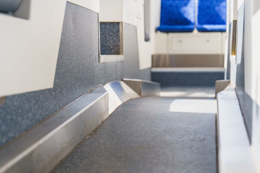 Wnętrze wrocławskiej Pesy Twist 146N.