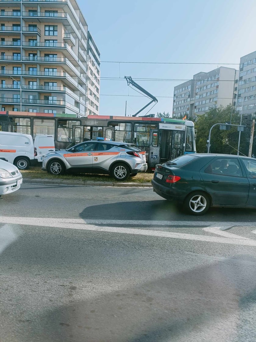 Uwaga pasażerowie. Na Legnickiej nie jeżdżą tramwaje